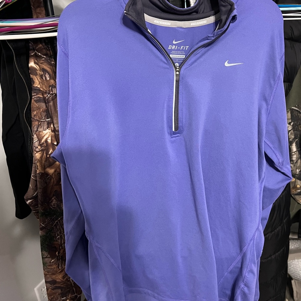 Nike Running Purple Dri-FIT Top